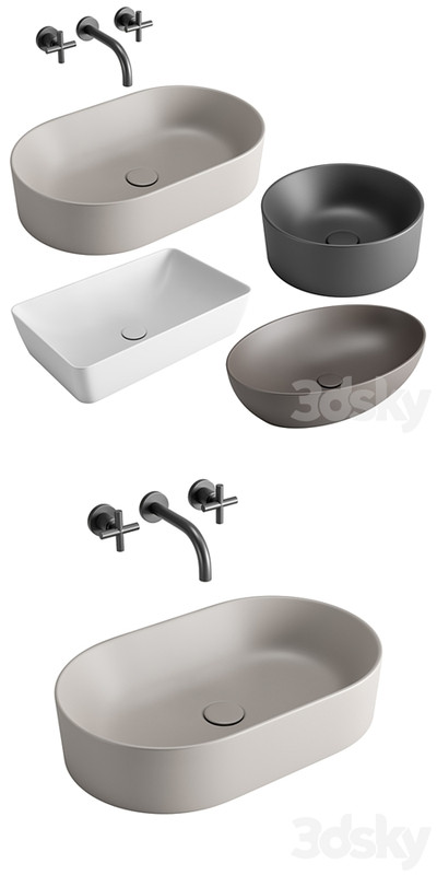 GSI ColorElements Washbasin Set 1